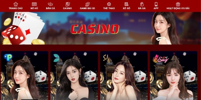 Một số trò chơi casino phổ biến và hấp dẫn nhất tại nhà cái