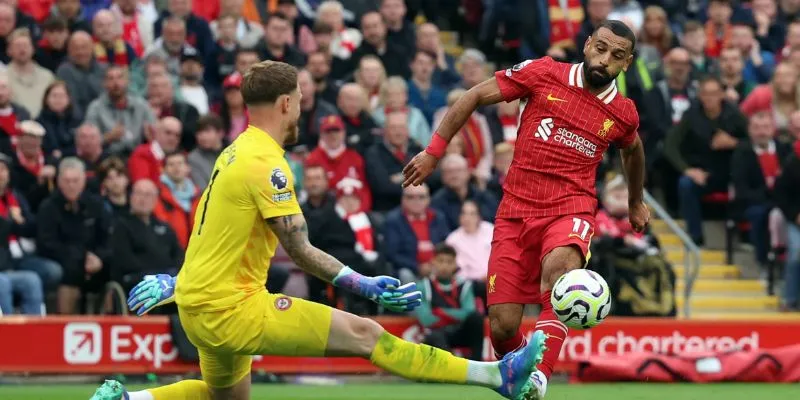 Chiến thuật chơi trong trận đấu của hai đội Brentford vs Liverpool